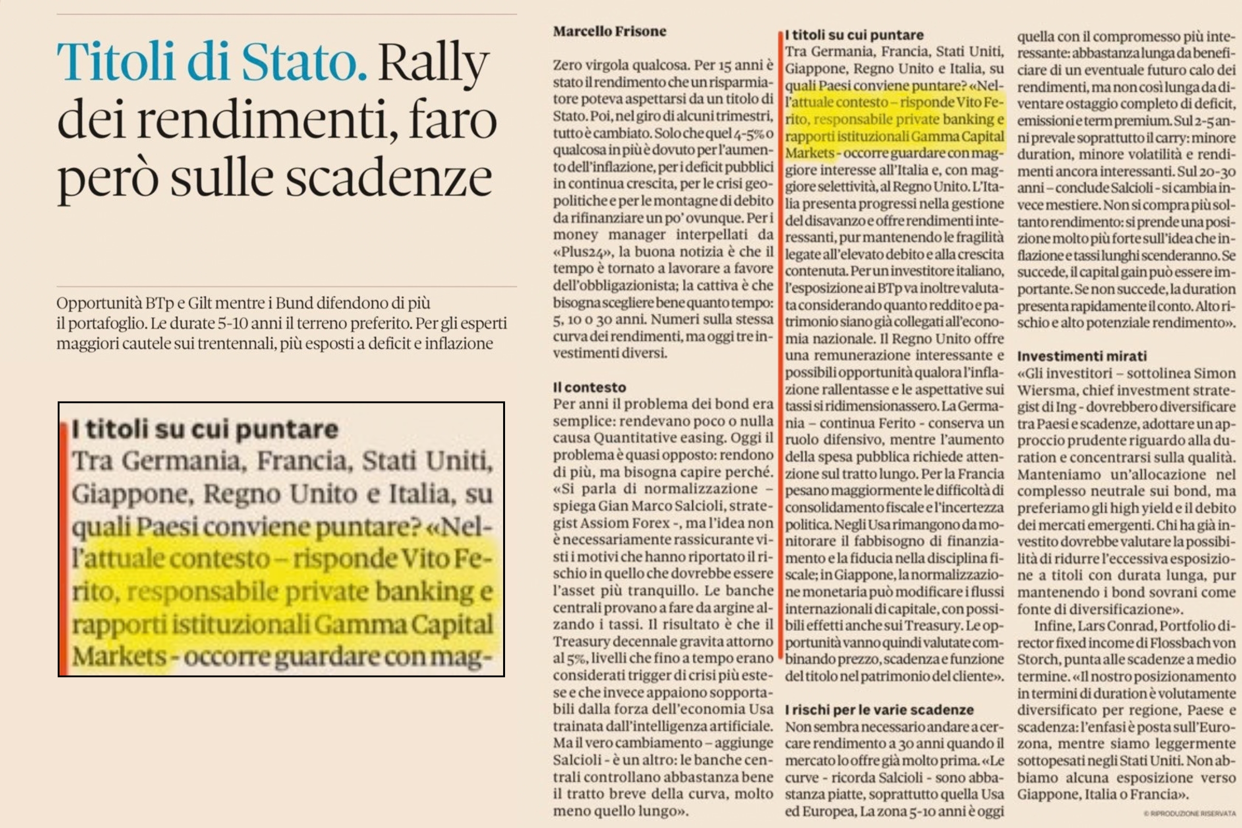 Obbligazioni: rendimenti più interessanti, da valutare rispetto ai propri obiettivi